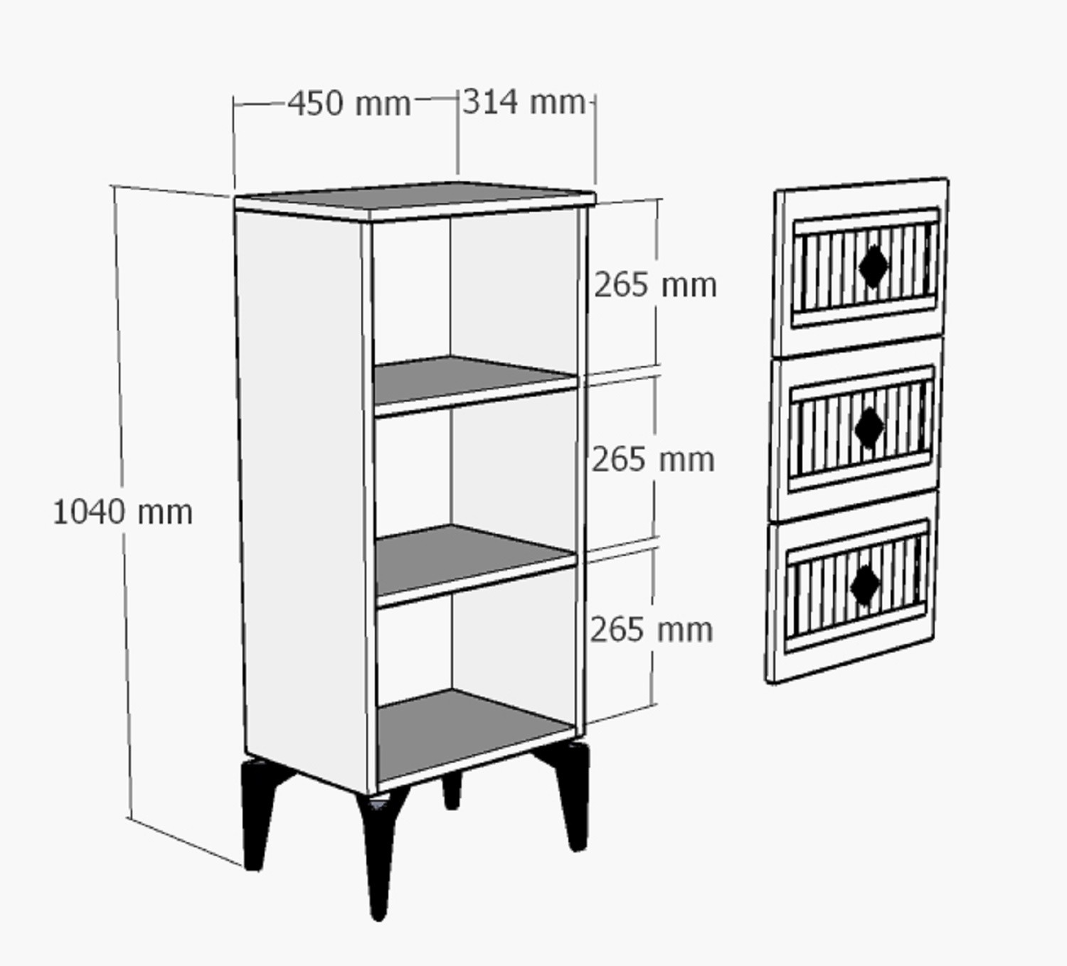 NORA Shoe Rack 