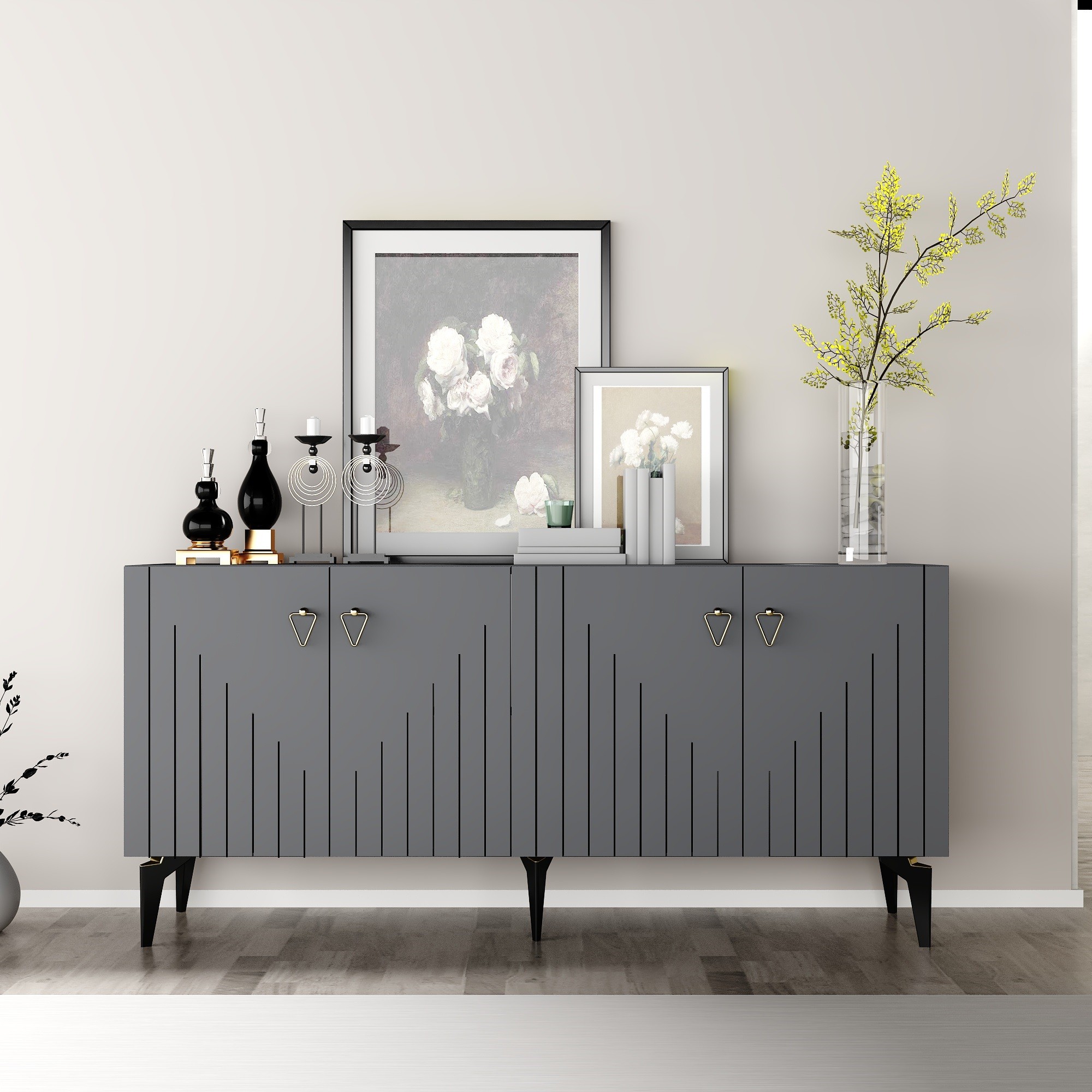 Gold-Anthracite