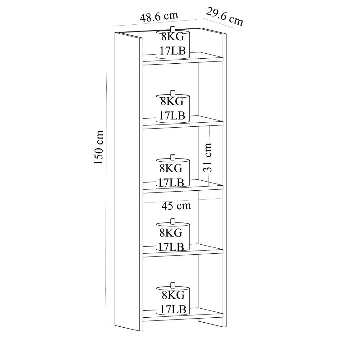 AMY Bookcase