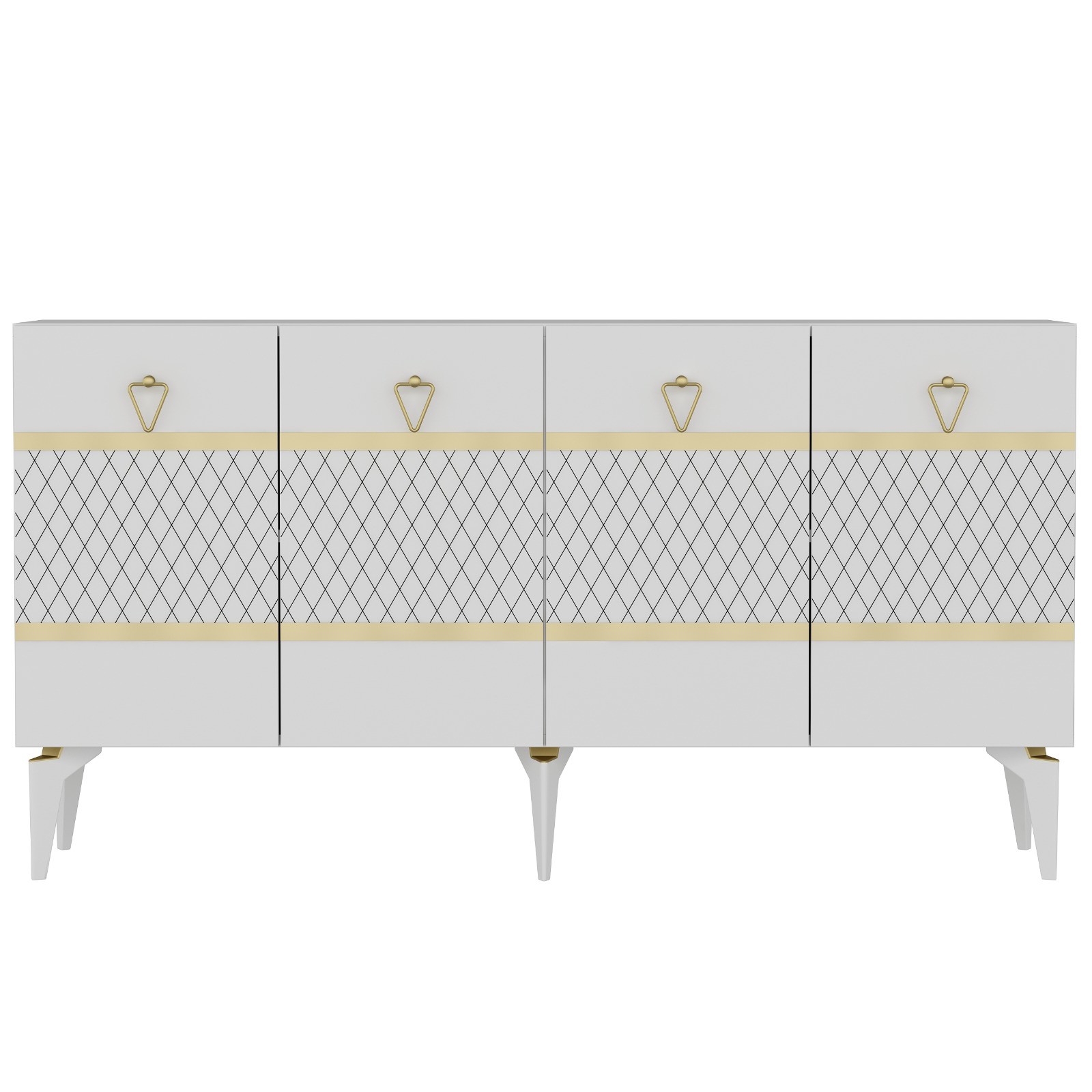 Gold-White