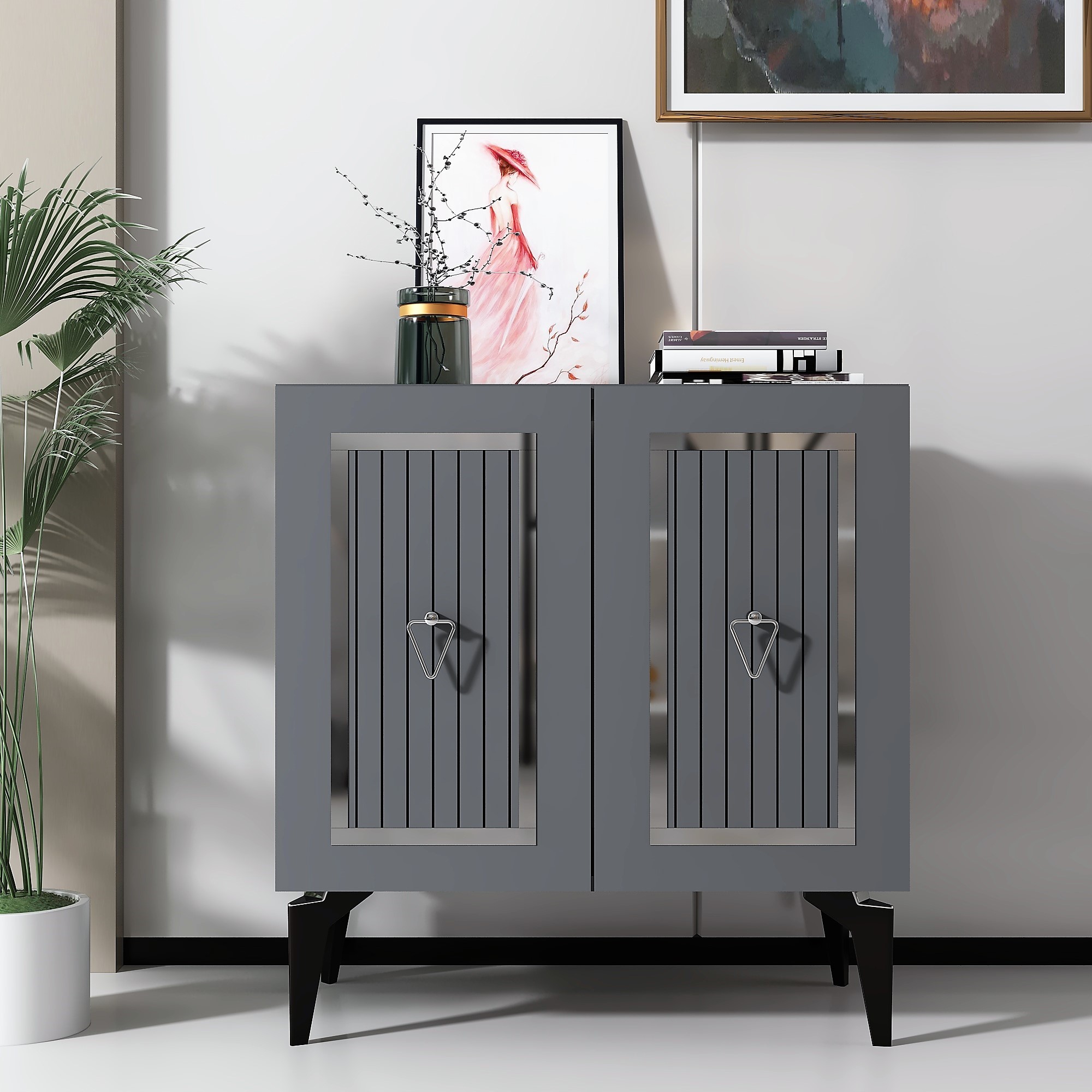 Silver-Anthracite