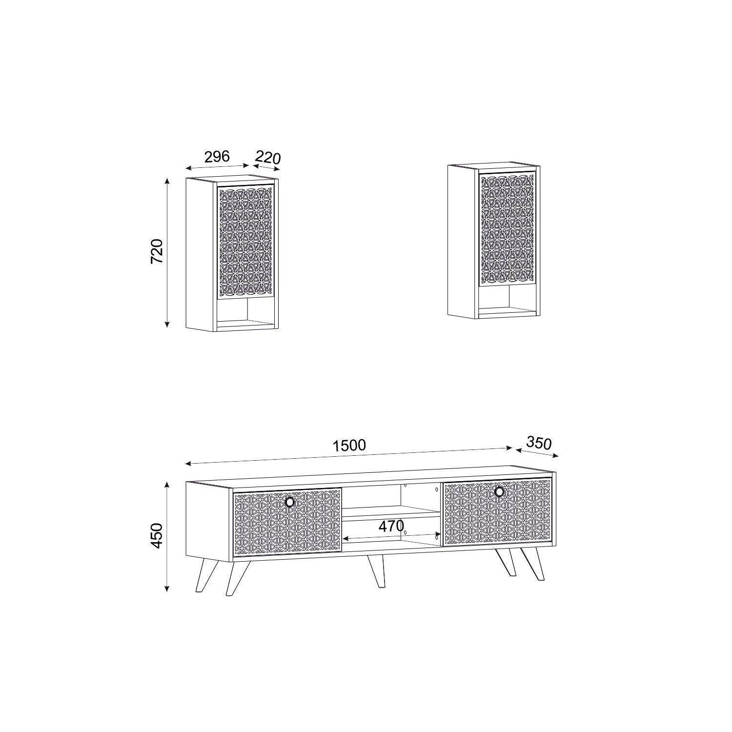NEW-YORK 2 TV Unit