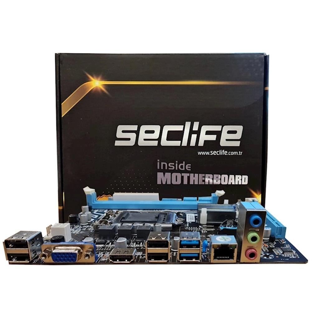 Seclife H81JEL Intel LGA1150 H81 DDR3 MATX 1150p Anakart