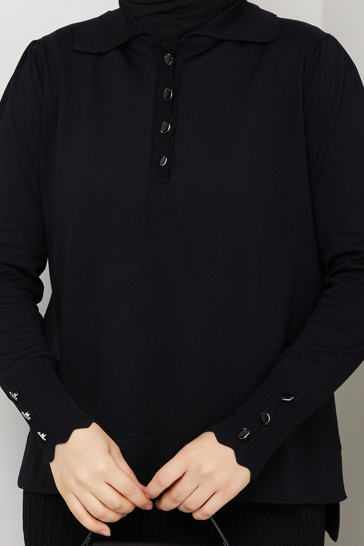 Kadın Eteği Mandal Örgülü Merserize İkili Triko Takım