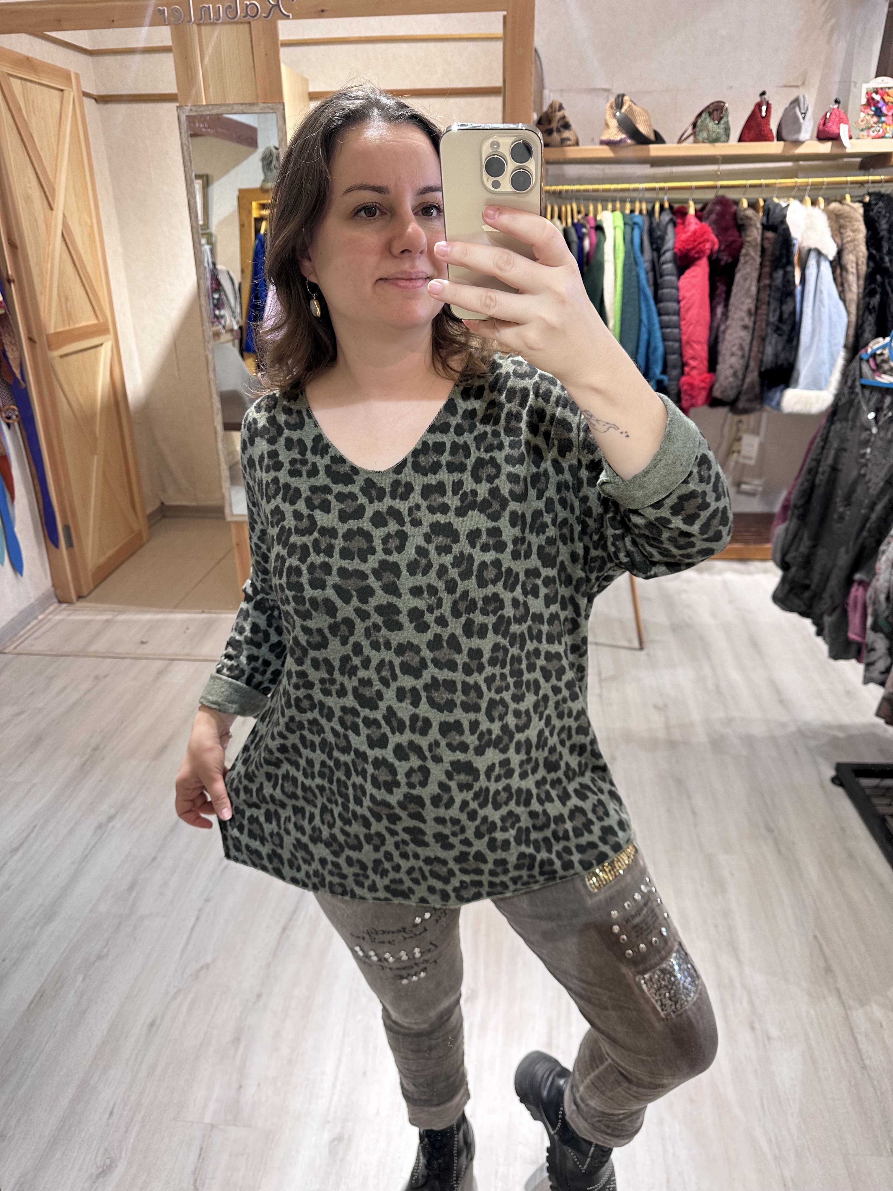 Leopar Desen Bluz 1938