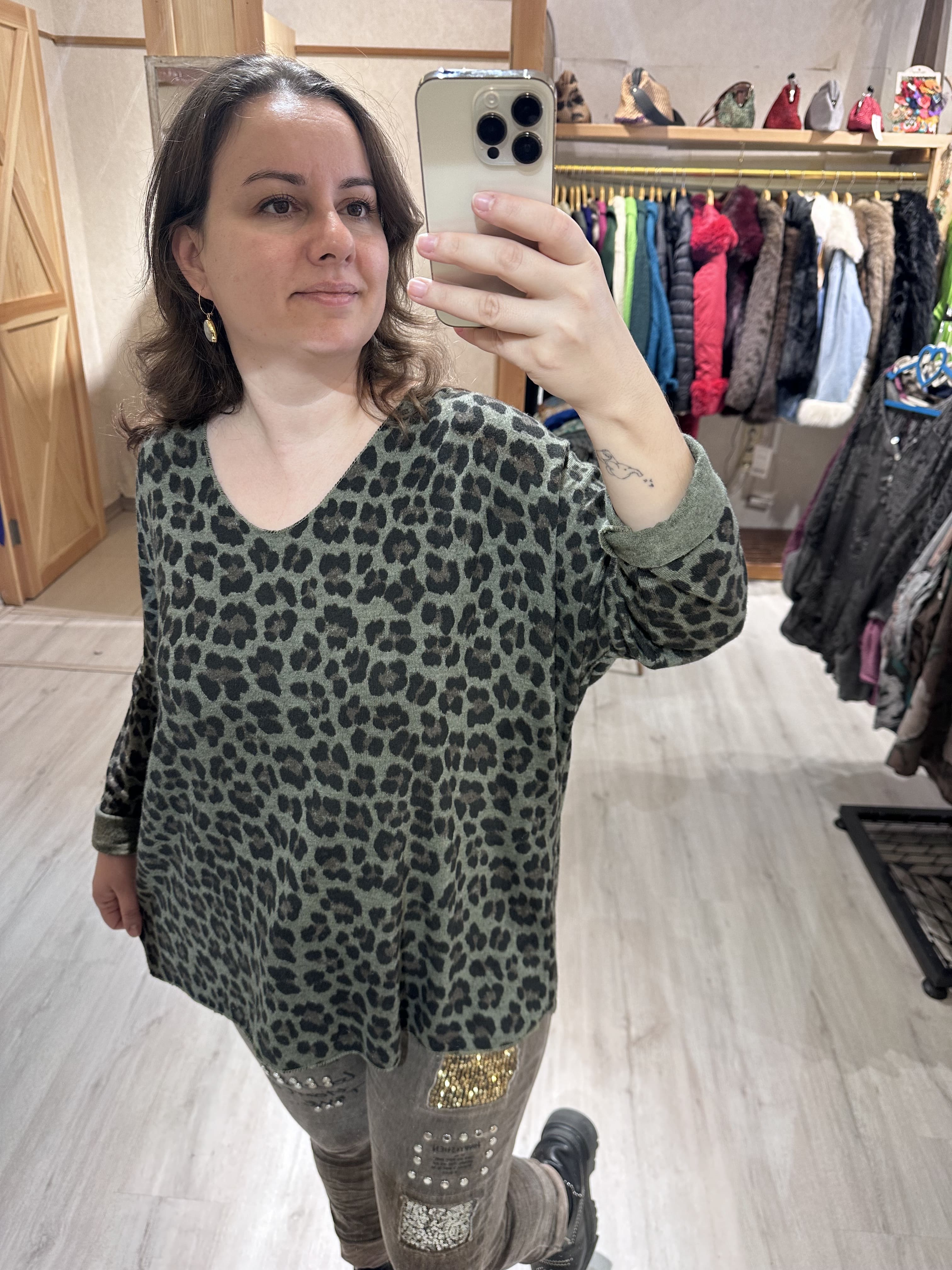 Leopar Desen Bluz 1938