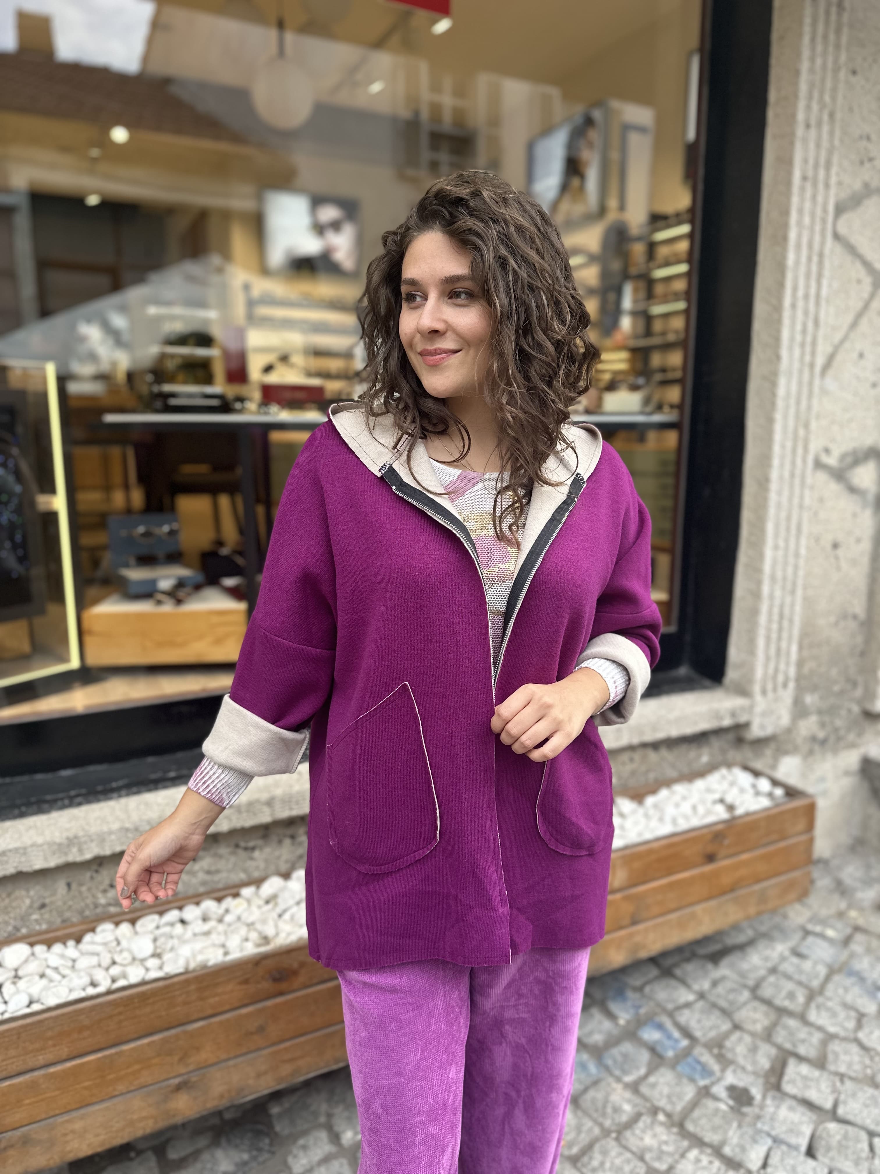 Düz Desen Kap 60115 - Leylak