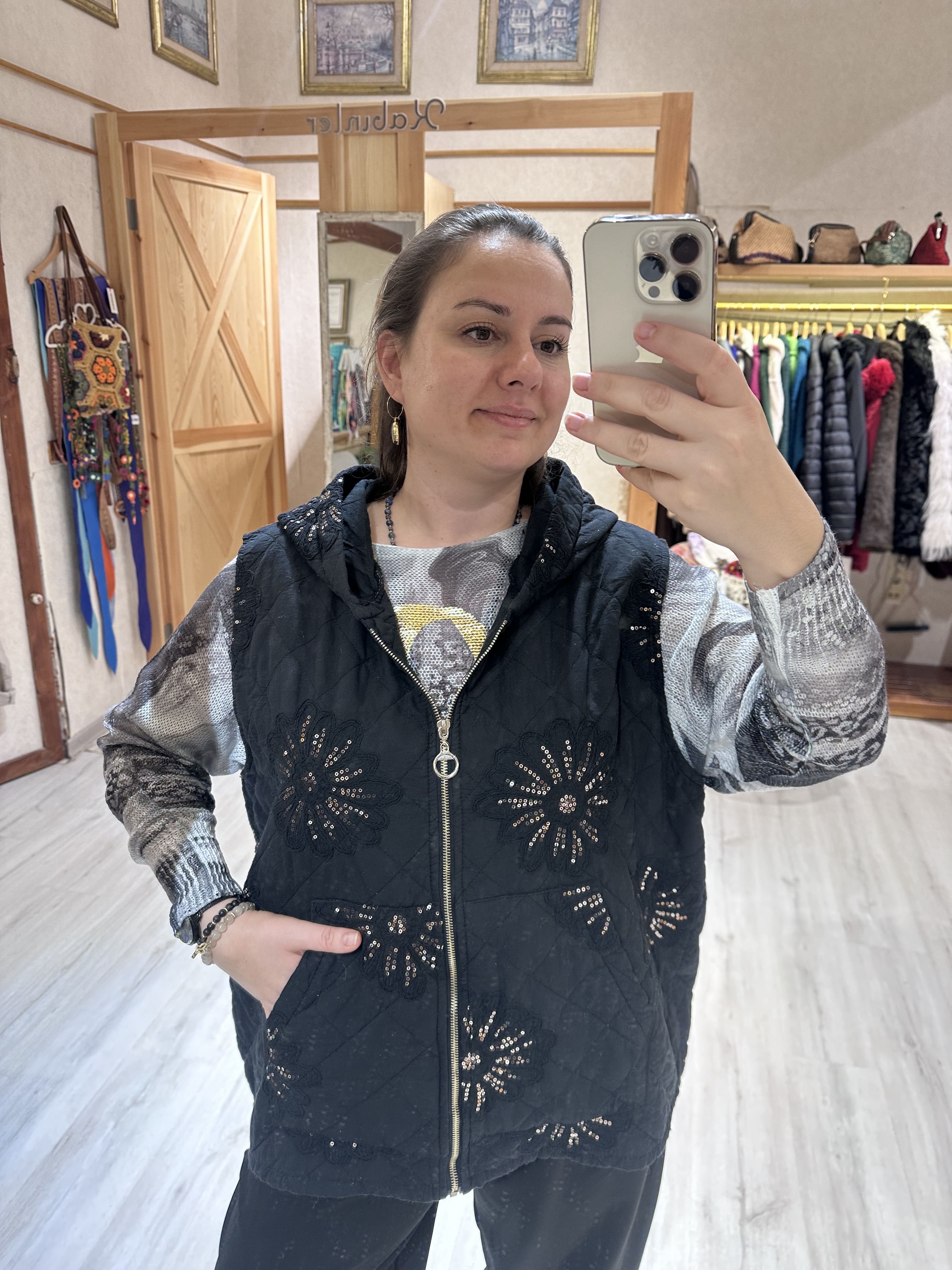 İtalyan Kapüşonlu Yelek 65588