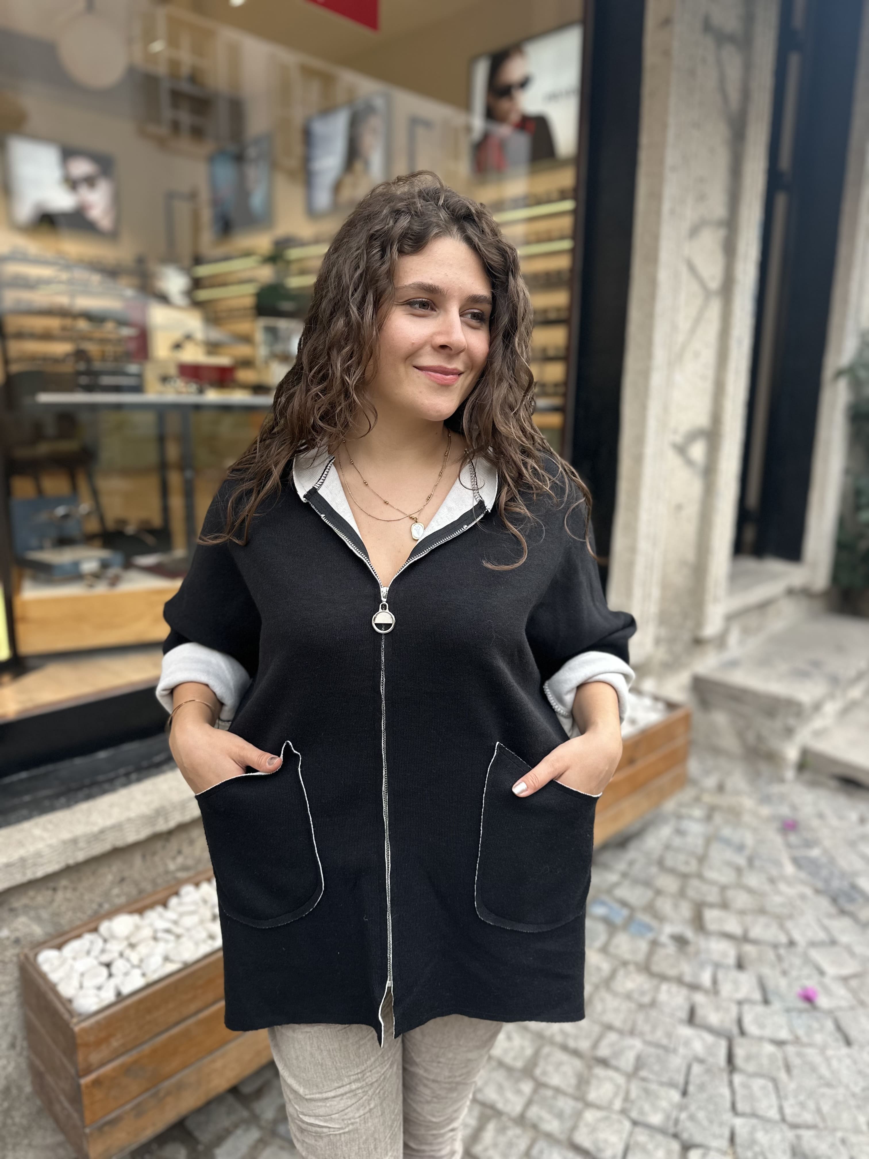 Düz Desen Kap 60115 - Siyah