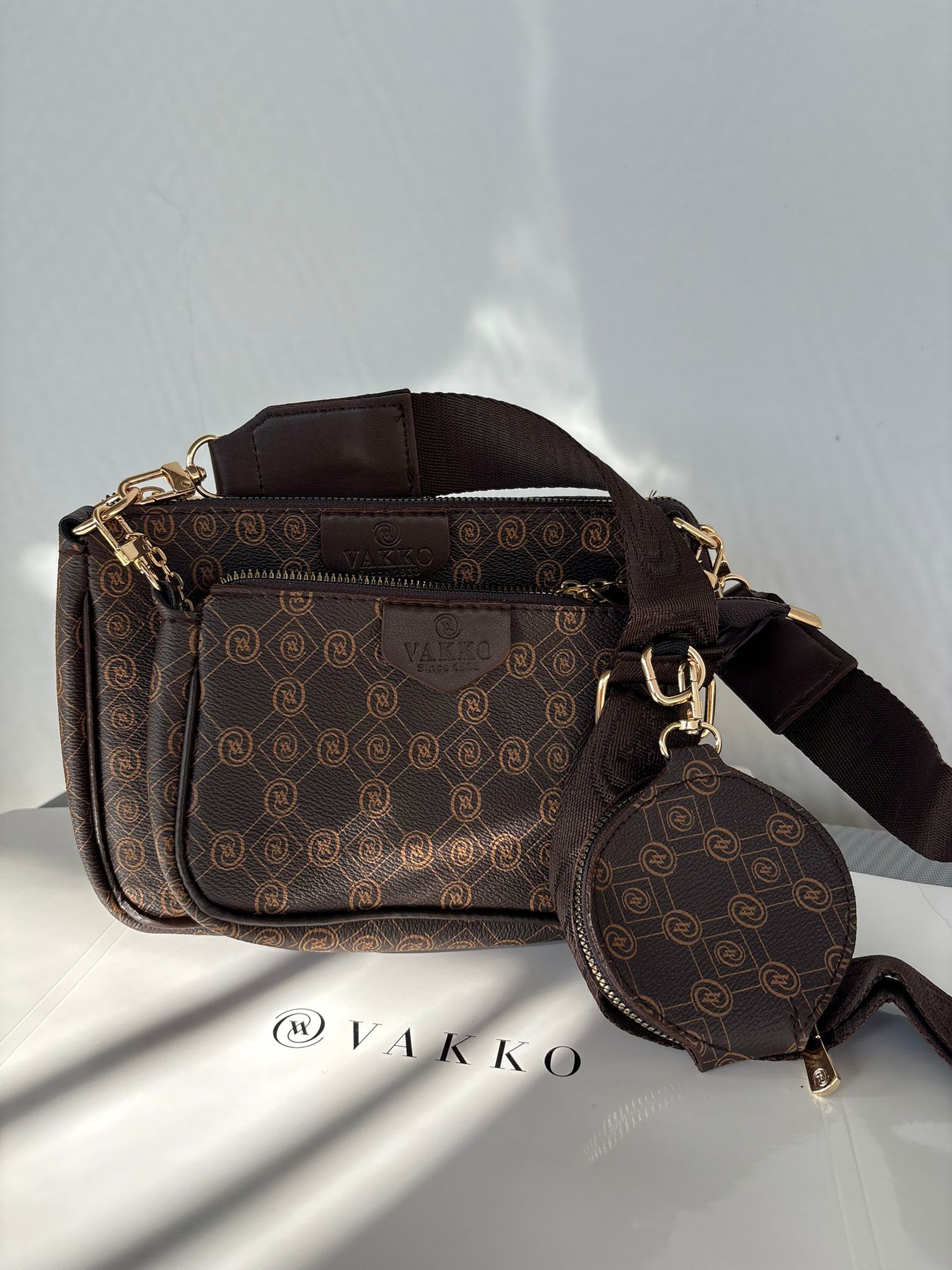 3'lü Omuz Çantası 