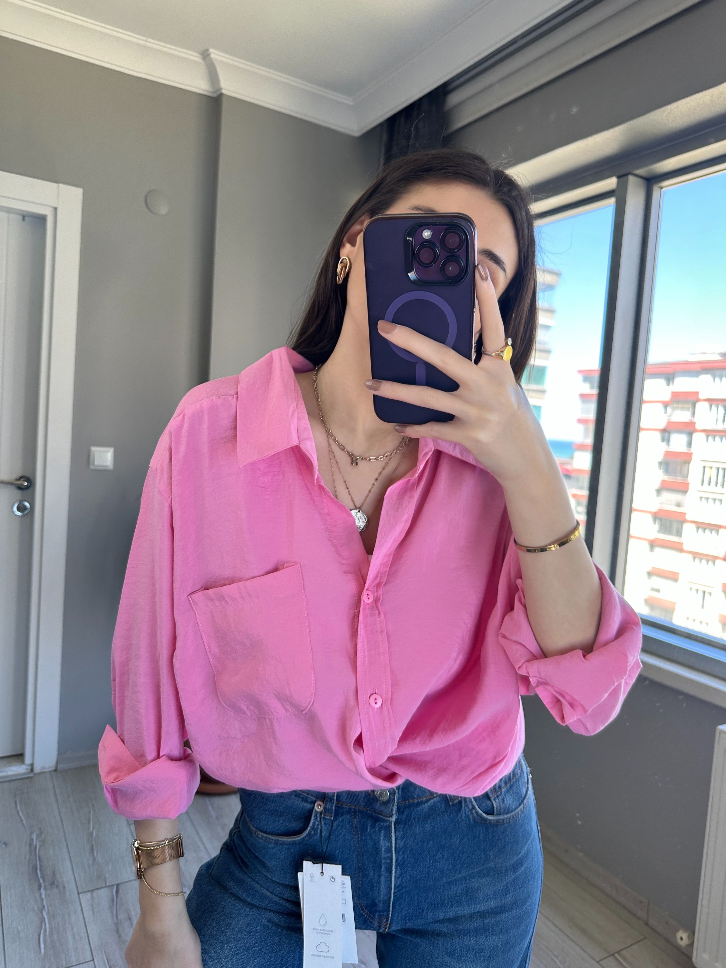Oversize Gömlek 