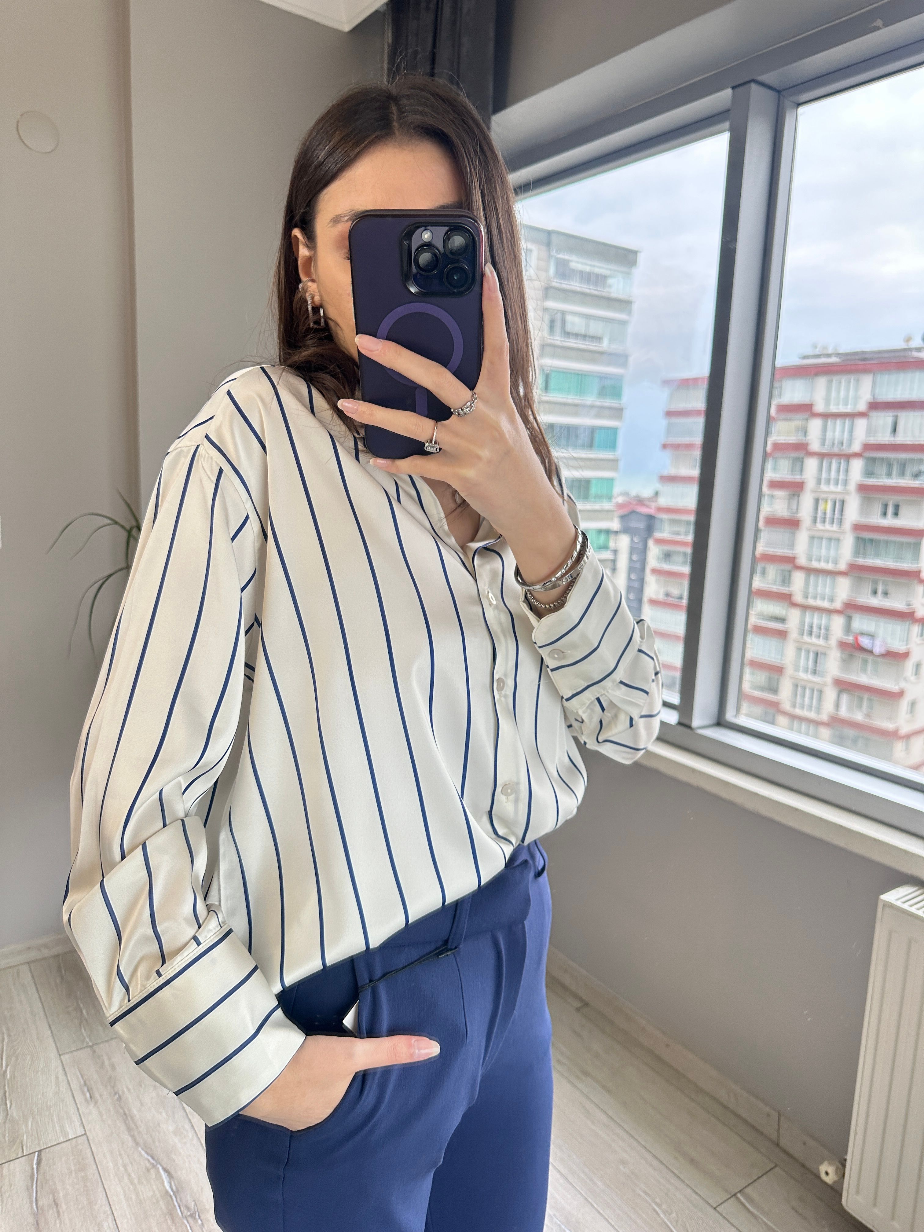 Premium Saten Gömlek 