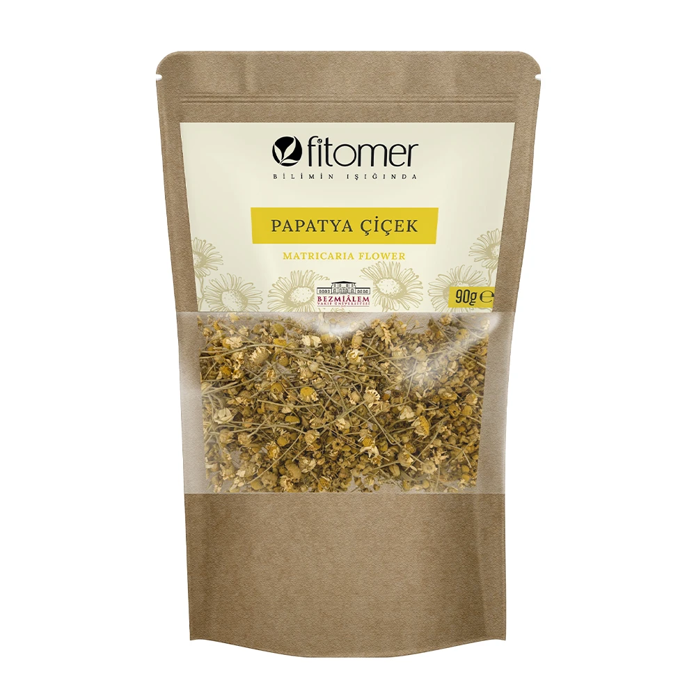 Fitomer Papatya Çiçek - Doğal Bitki Çayı 90 GR