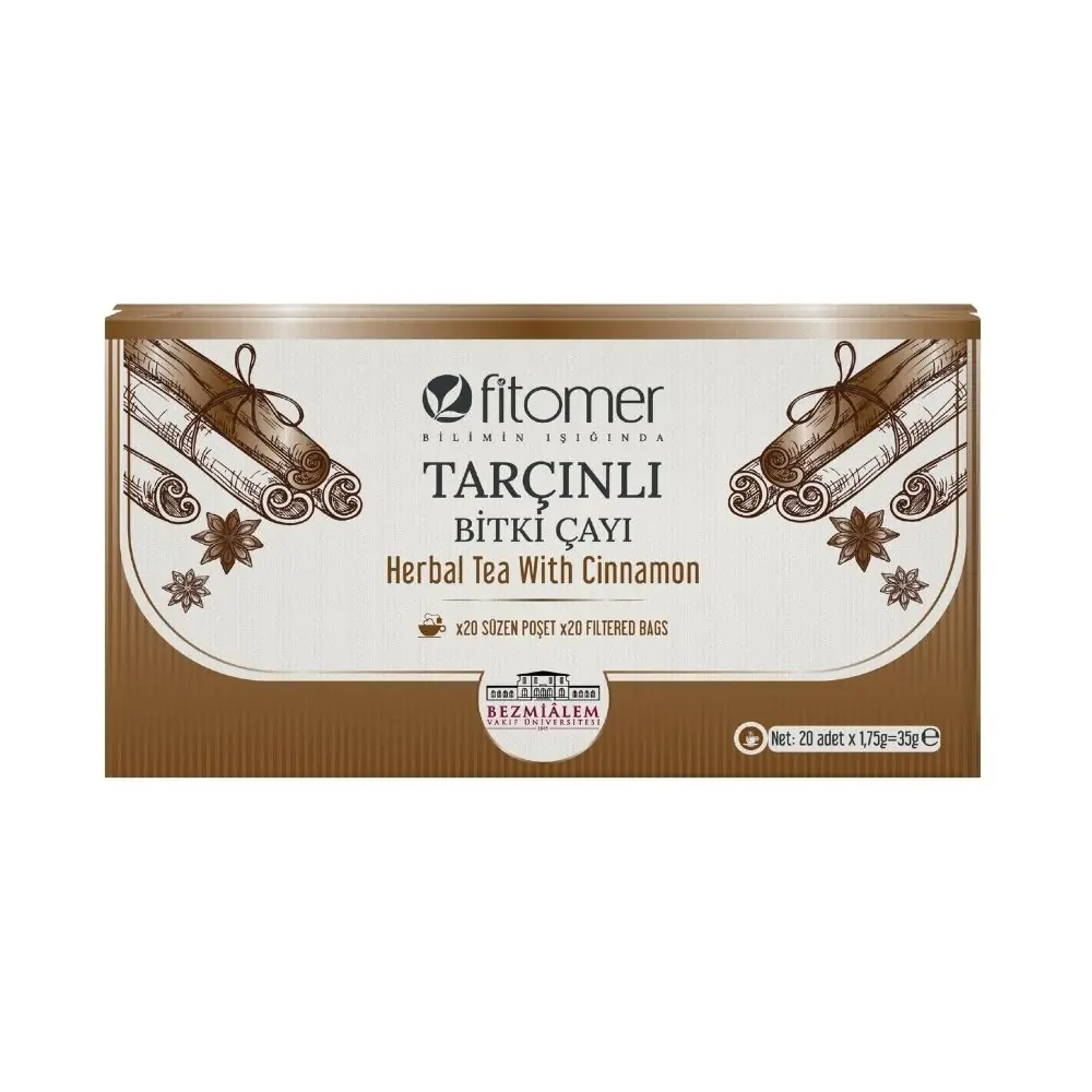 Fitomer Tarçınlı Bitki Çayı 1,75 Gr 20 li Paket