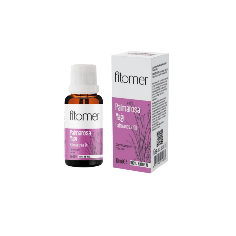 Fitomer Palmarosa Yağı - 10 ML | Nemlendirici ve Doğal