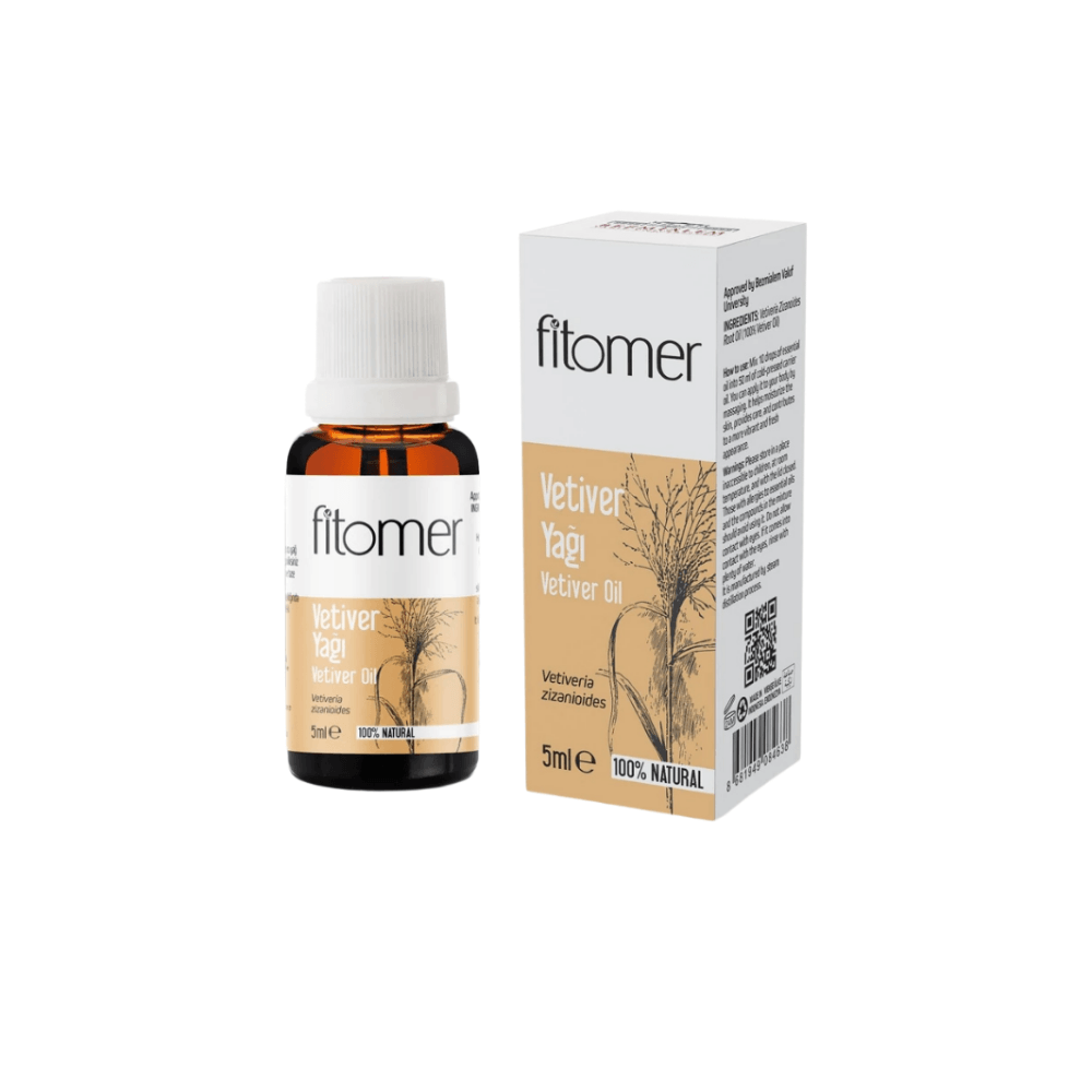 Fitomer Vetiver Yağı - 5 ML | Derin ve Doğal Rahatlama