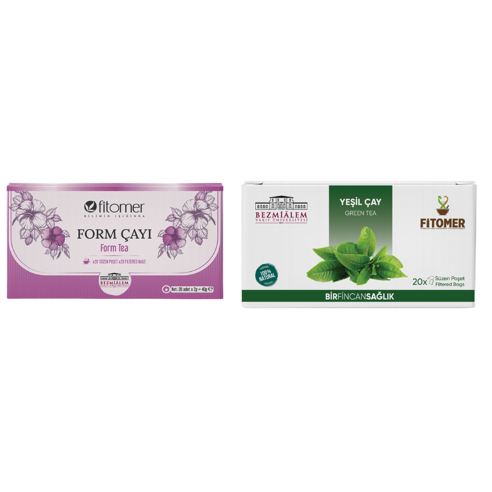 Diet Support Natural Tea Pack (Green & Form Tea)