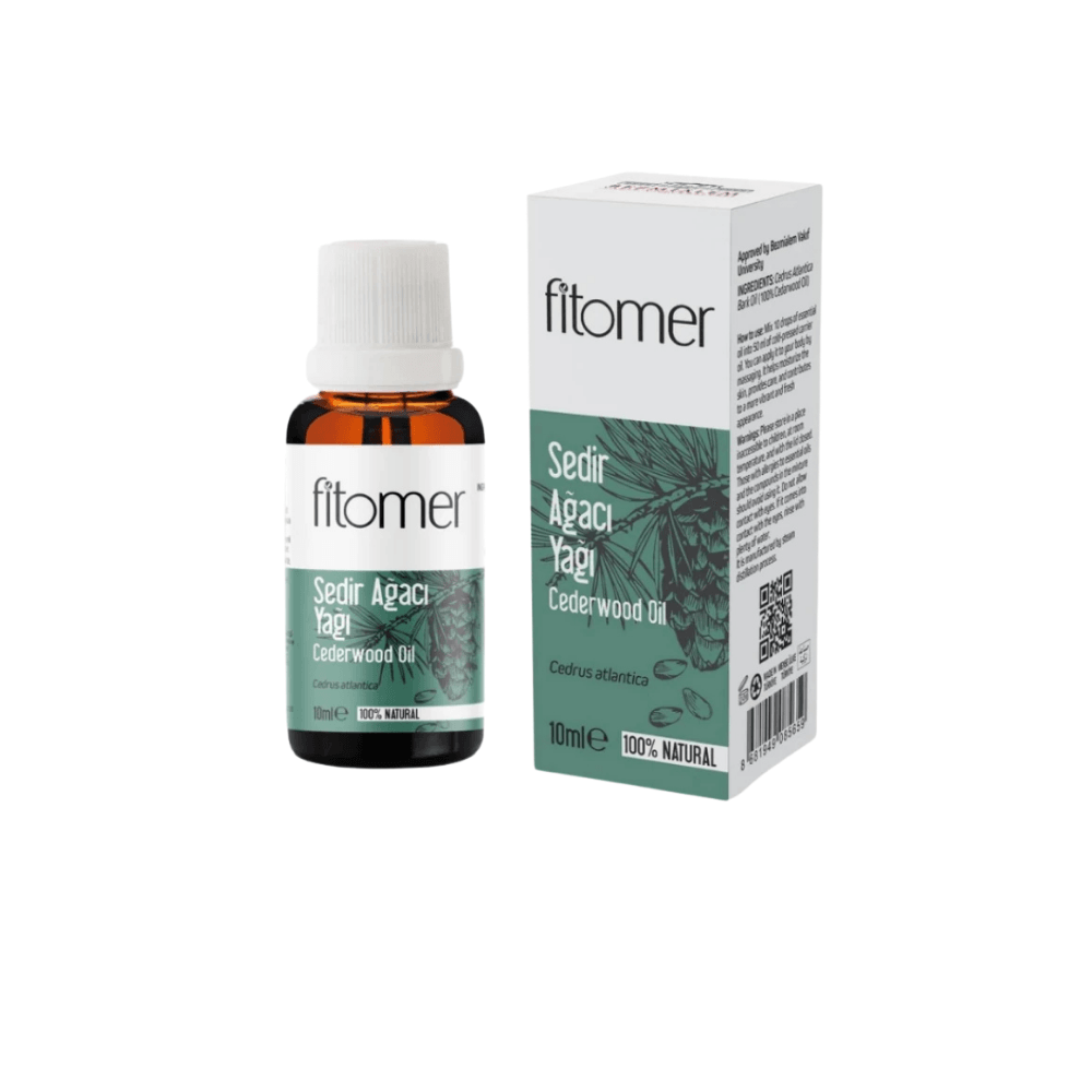 Fitomer Sedir Ağacı Yağı - 10 ML | Doğal Güç ve Rahatlama