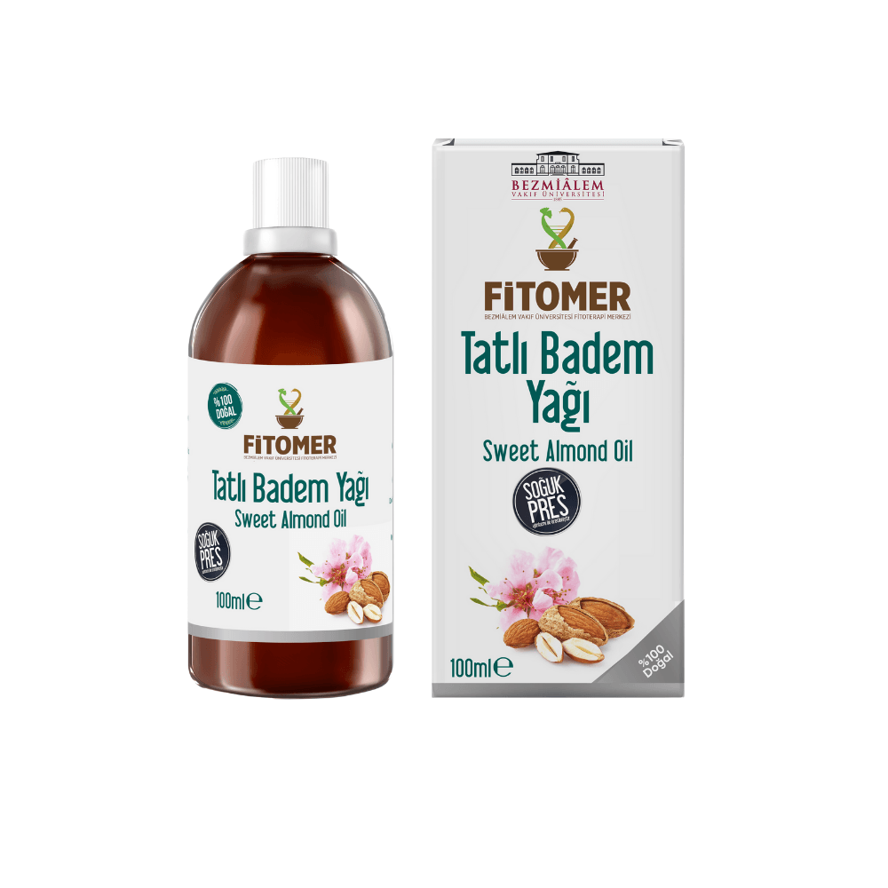 Fitomer Tatlı Badem Yağı - Hindistan Cevizi Yağı 175 ML - Biberiye Yağı Kutulu Seti