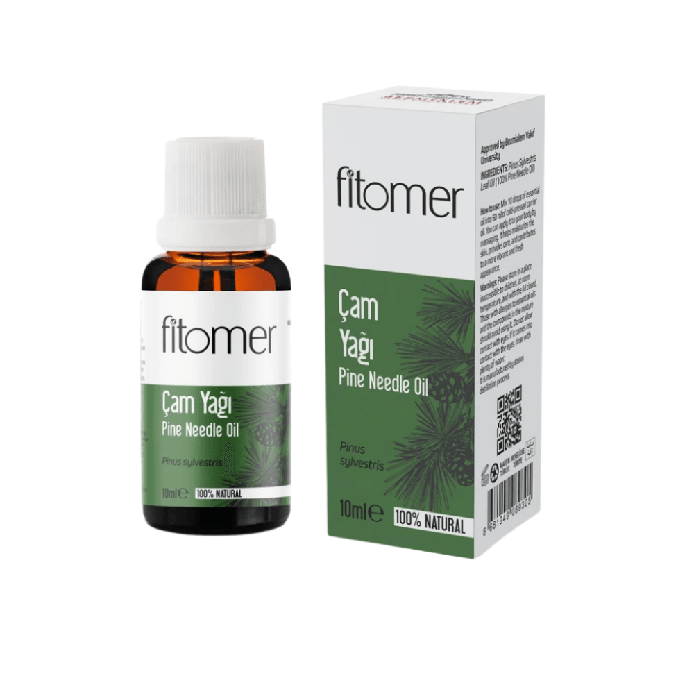Fitomer Aromaterapi Seti (Çam + Okaliptus + Nane + Difüzör 550 ML Açık Ahşap)