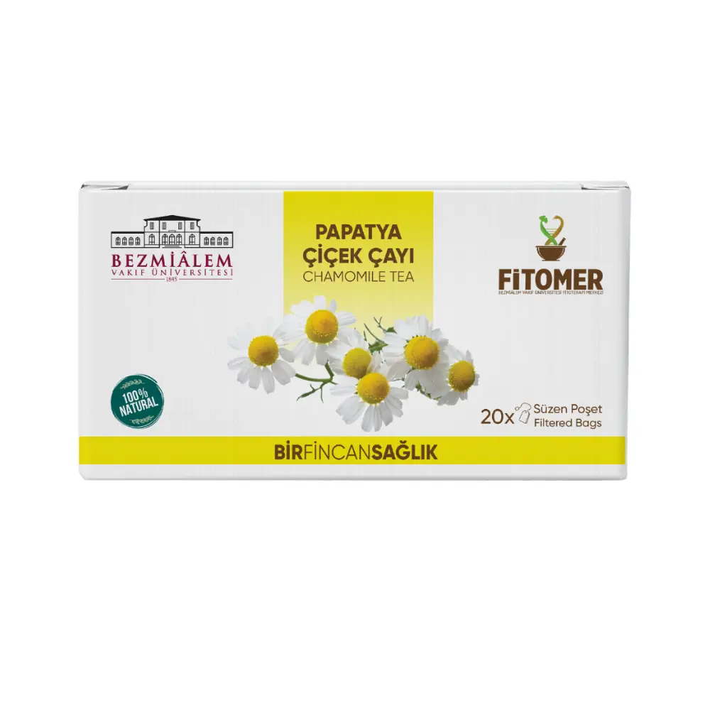 Fitomer Papatya Çiçek Çayı - 1,5 GR x 20'li Paket
