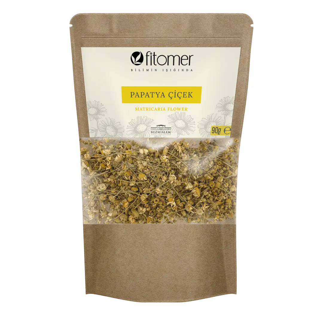 Fitomer Papatya Çiçek - Doğal Bitki Çayı 90 GR