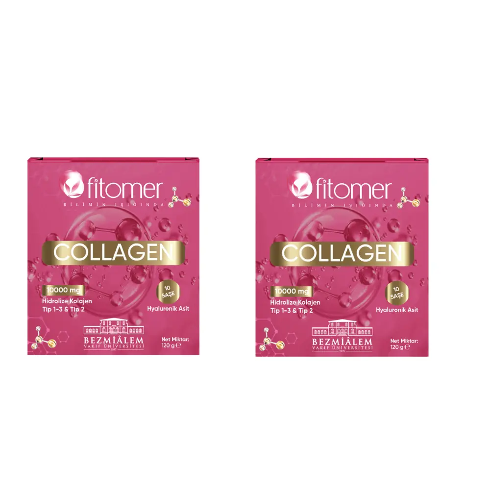 Fitomer Collagen Kolajen 10 lu Saşe 2 li Seti