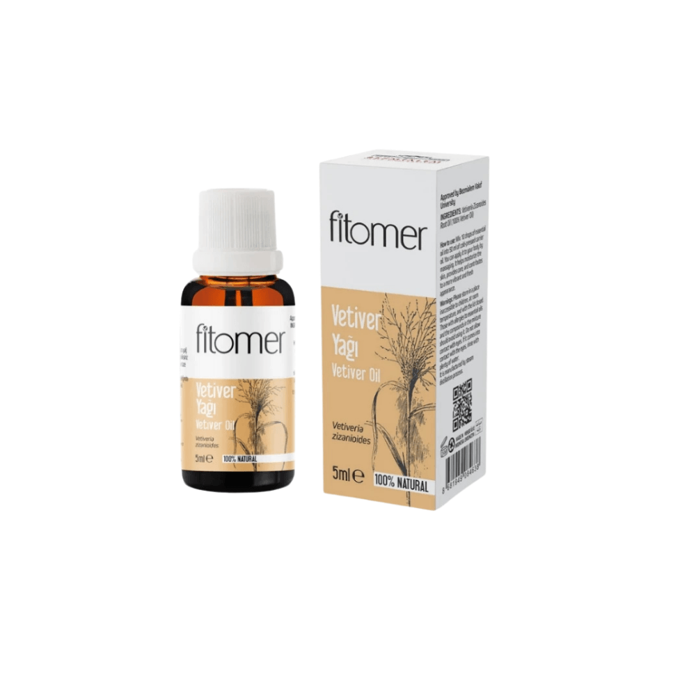 Fitomer Vetiver Yağı - 5 ML | Derin ve Doğal Rahatlama