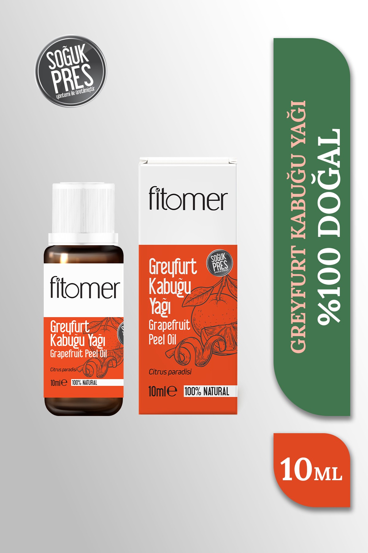 Fitomer Greyfurt Kabuğu Yağı - 10 ML