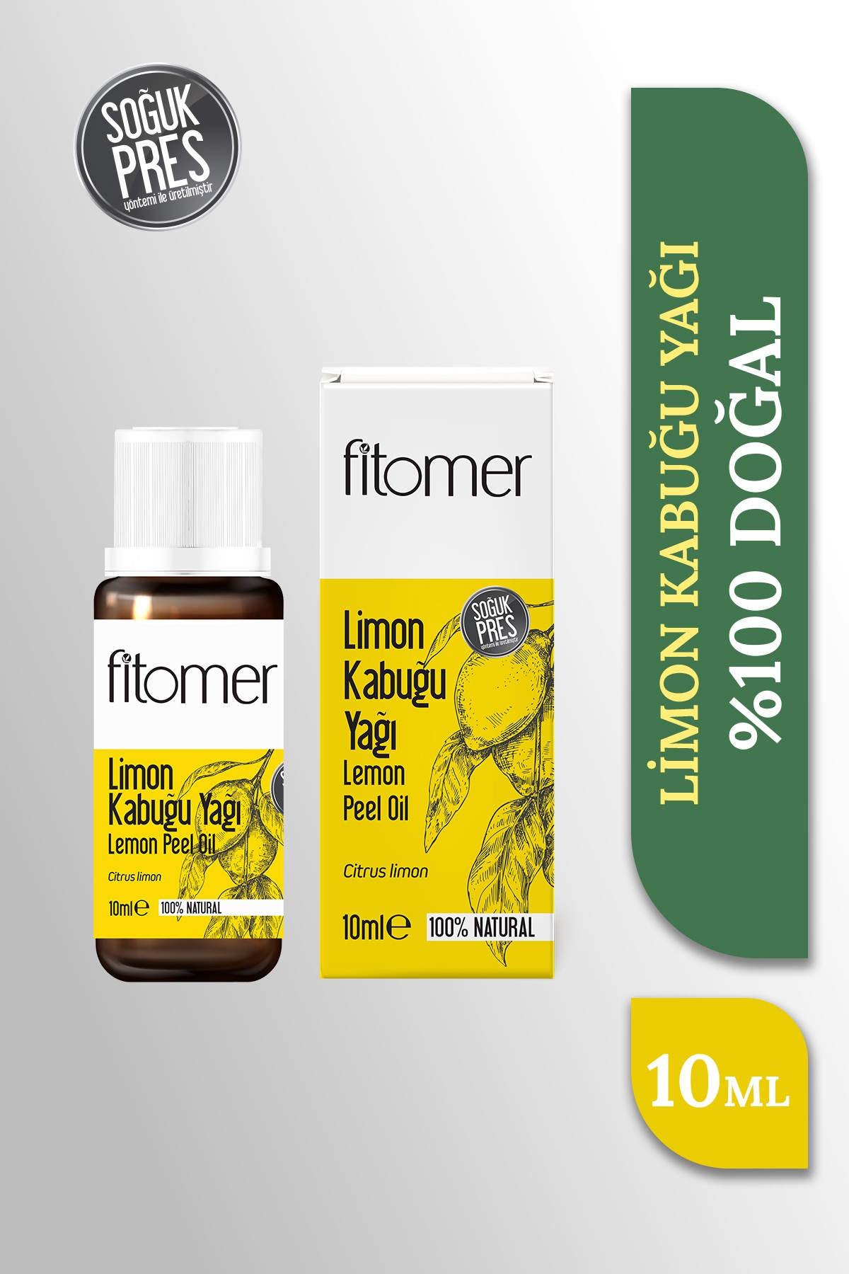 Fitomer Limon Kabuğu Yağı - 10 ML