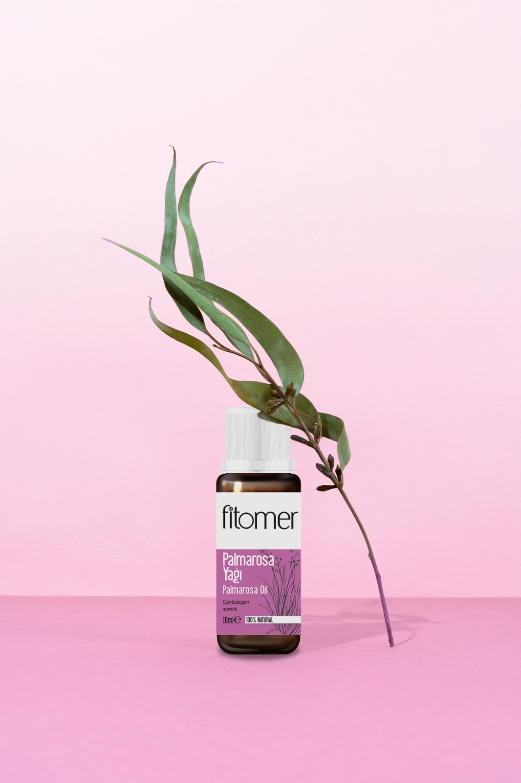 Fitomer Palmarosa Oil - 10 ML | Moisturizing & Natural