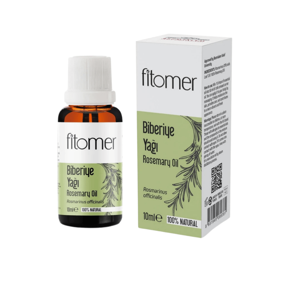 Fitomer Tatlı Badem Yağı - Hindistan Cevizi Yağı 175 ML - Biberiye Yağı Kutulu Seti