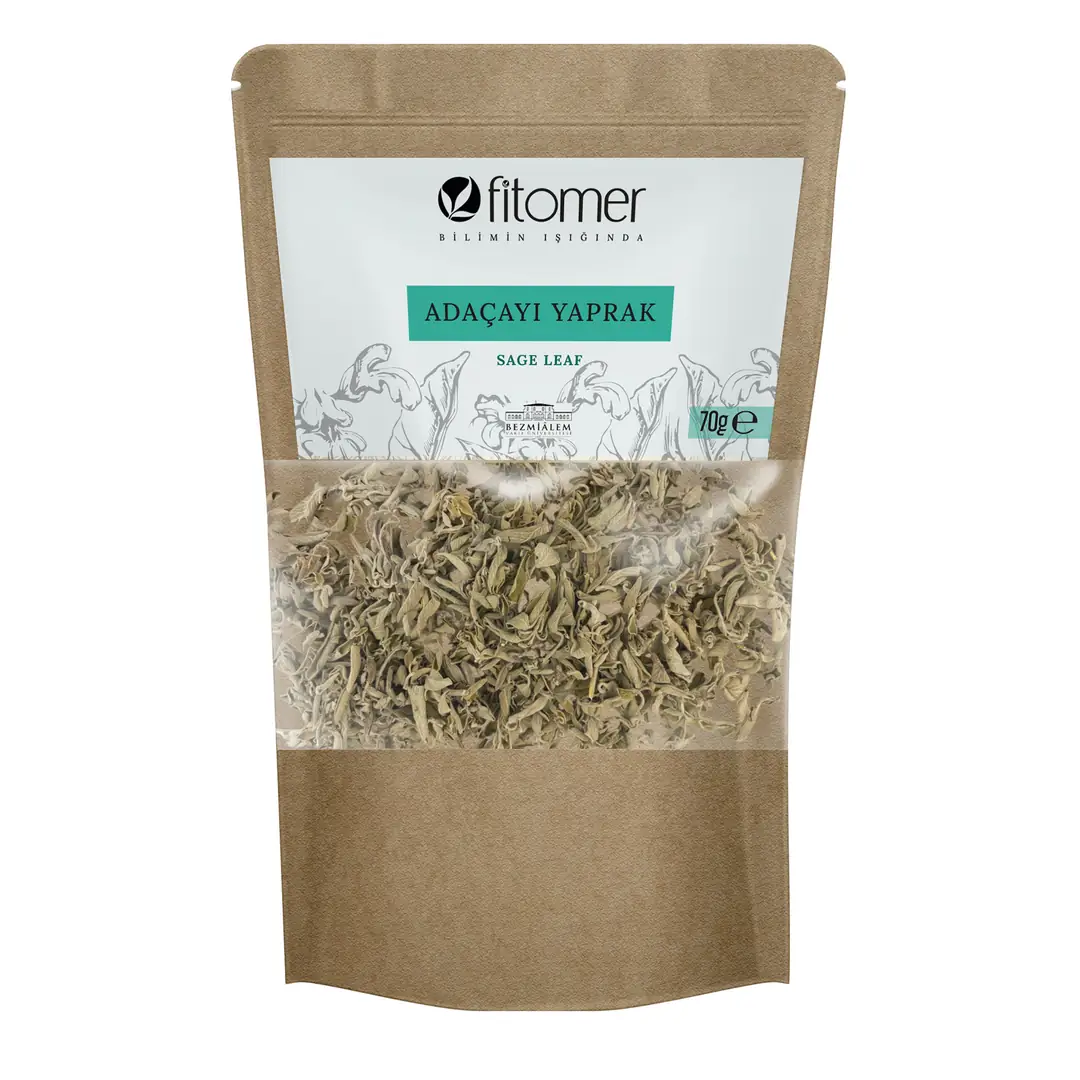 Fitomer Adaçayı Yaprak - Doğal Bitki Çayı 70 GR