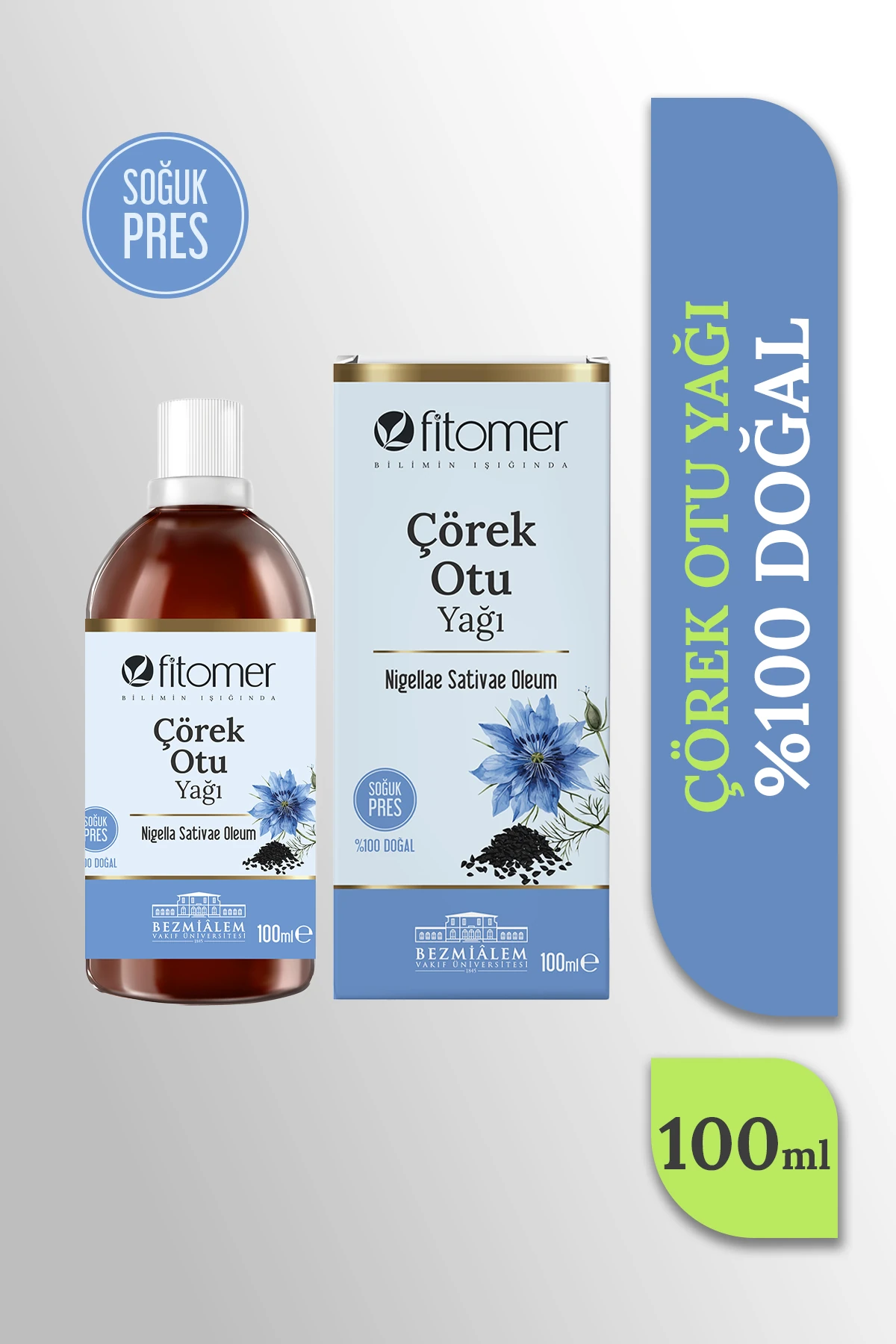 Fitomer Çörek Otu (Çörekotu) Yağı 100 ML 
