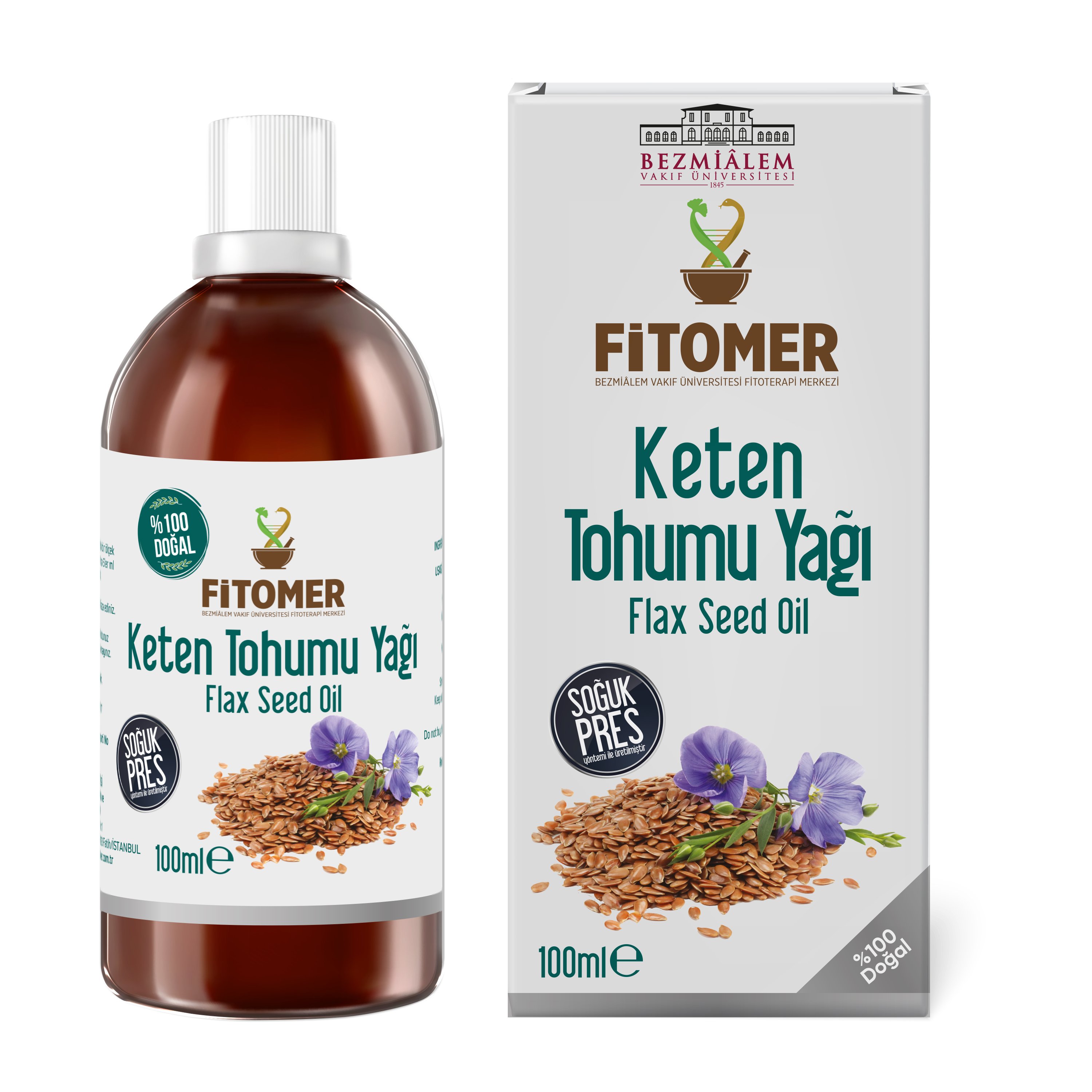 Keten Tohumu Yağı - 100 ML | Omega Zengini Doğallık