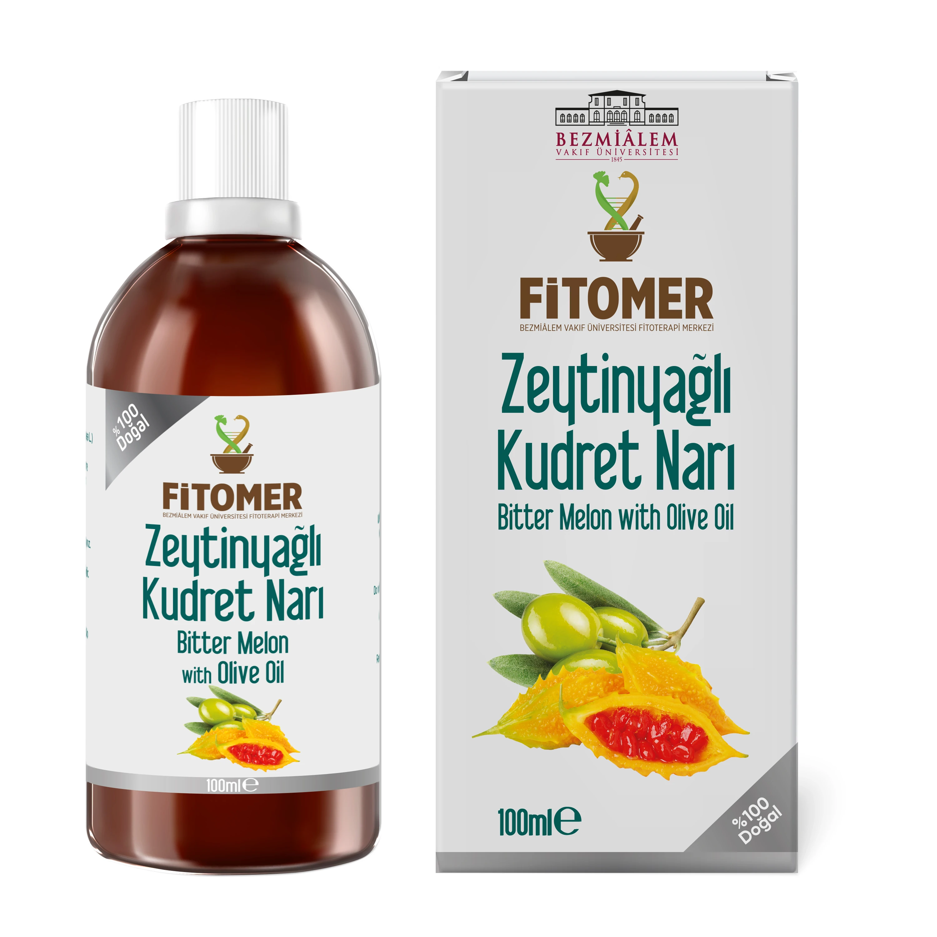 Fitomer Yeni Yıl Seti 1 ( Zeytinyağlı Kudret Narı- Sarı Kantaron - Çörekotu Yağı - Kabak Çekirdeği - Organik Hindistan Cevizi 175 ml )