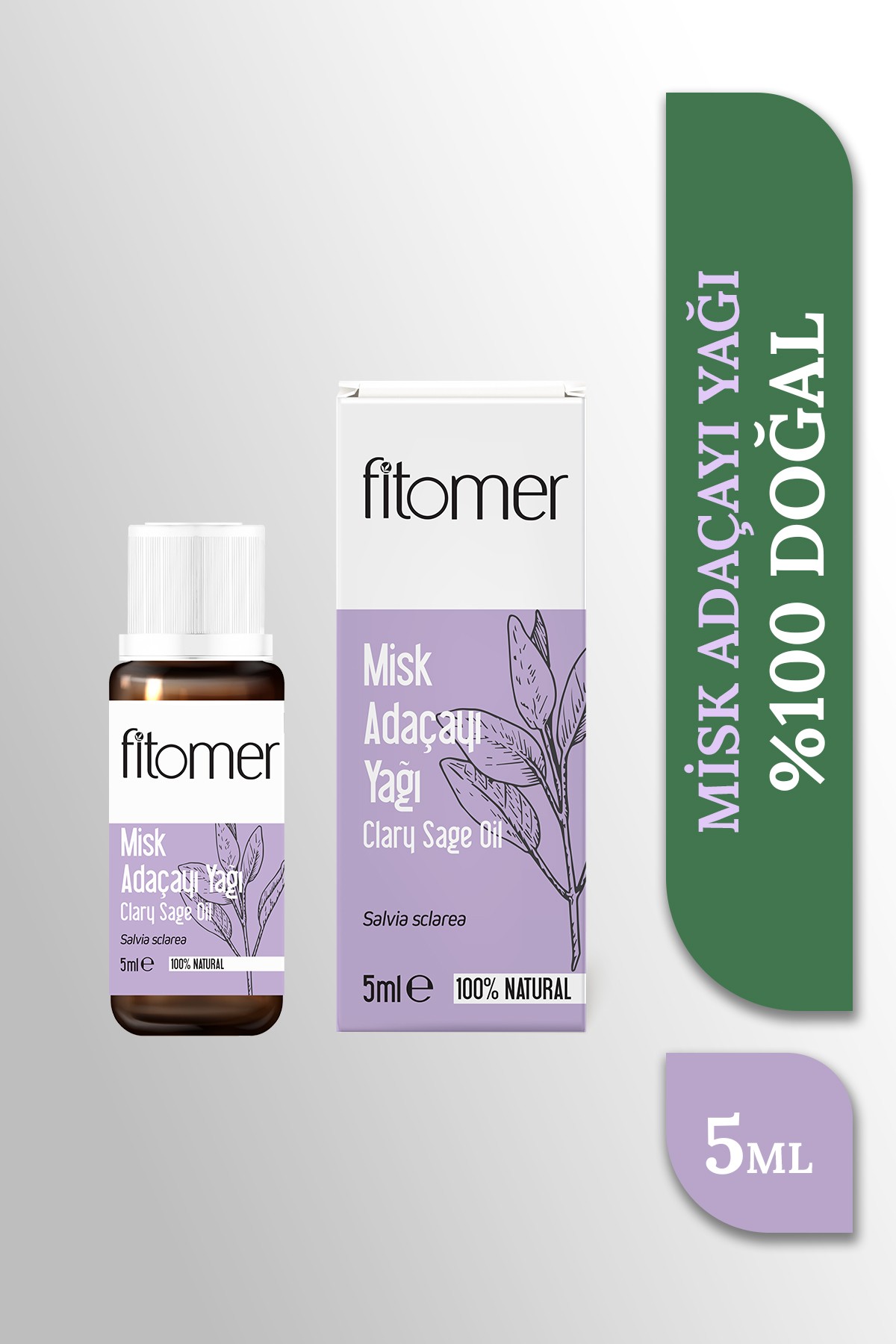 Fitomer Misk Adaçayı Yağı - 5 ML