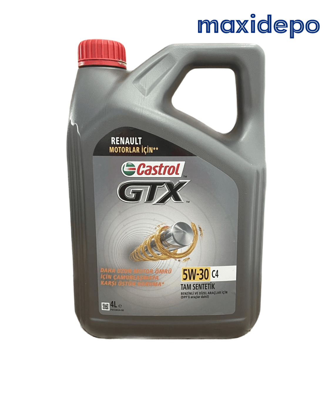 Castrol Gtx 5w-30 C4 4 Litre 2023 Ü.T