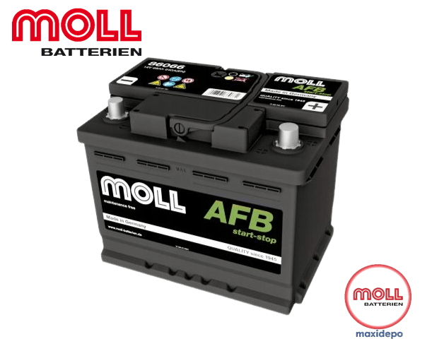 MOLL 12V 66 AH AFB START STOP AKÜ