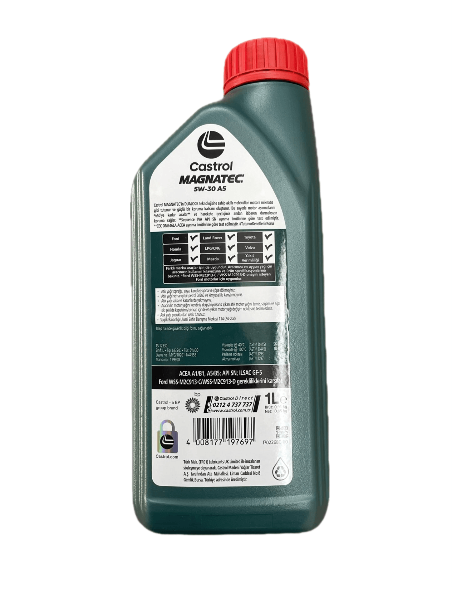 Castrol Magnatec 5w-30 A5 1 Litre 2024 Ü.T