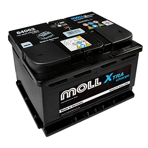 MOLL 12V 62 AH X-TRA CHARGE KLASİK AKÜ