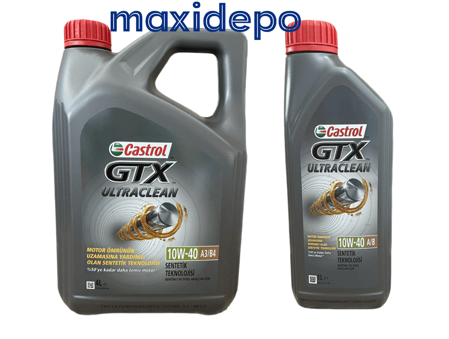 Castrol Gtx Ultracelean 10w-40 A/B 5 Litre 2023 Ü.T