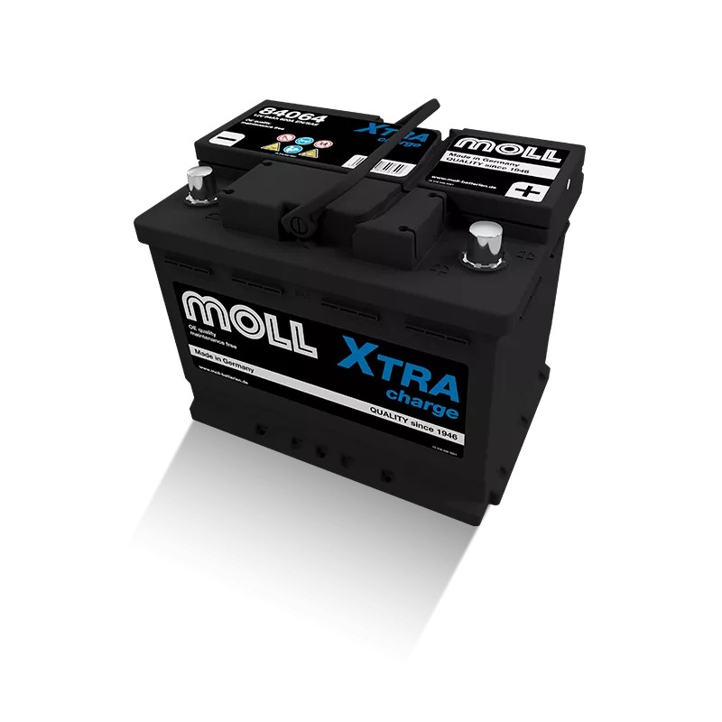 MOLL 12V 64 AH X-TRA CHARGE KLASİK AKÜ