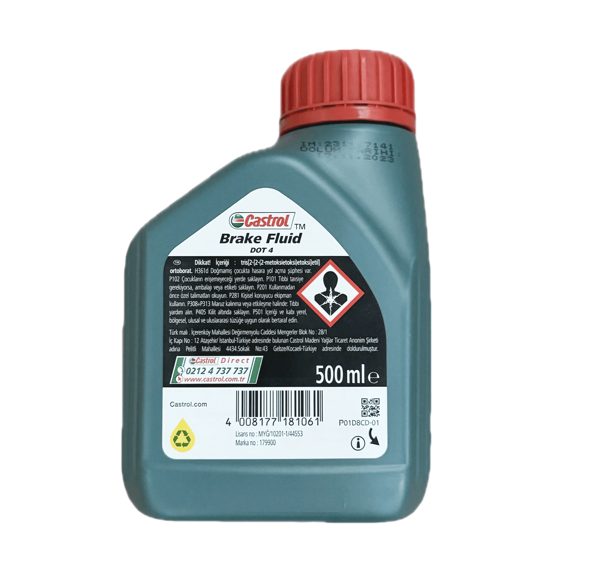 Castrol Hidrolik Sıvısı Dot 4