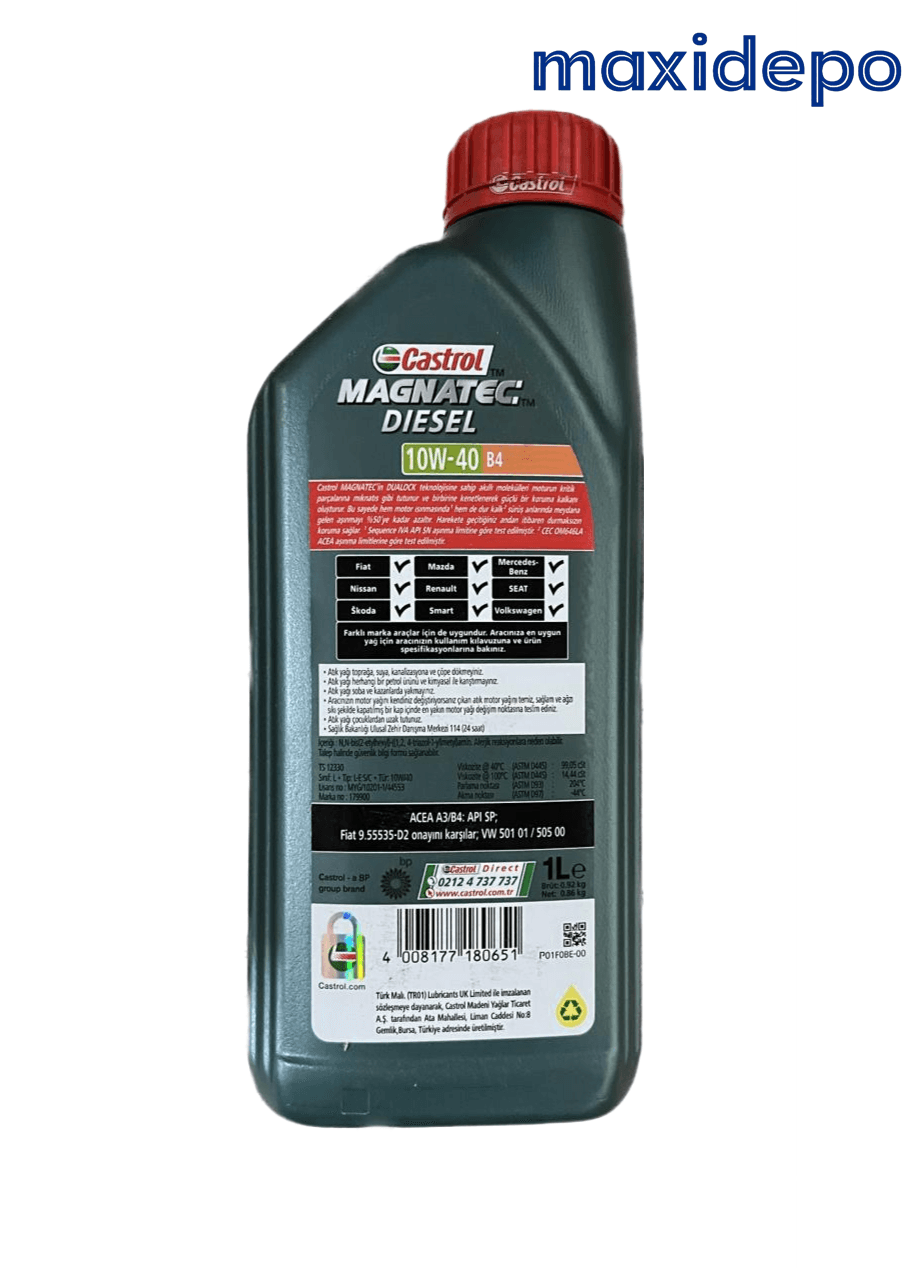 Castrol Magnatec 10w-40 B4 1 Lt