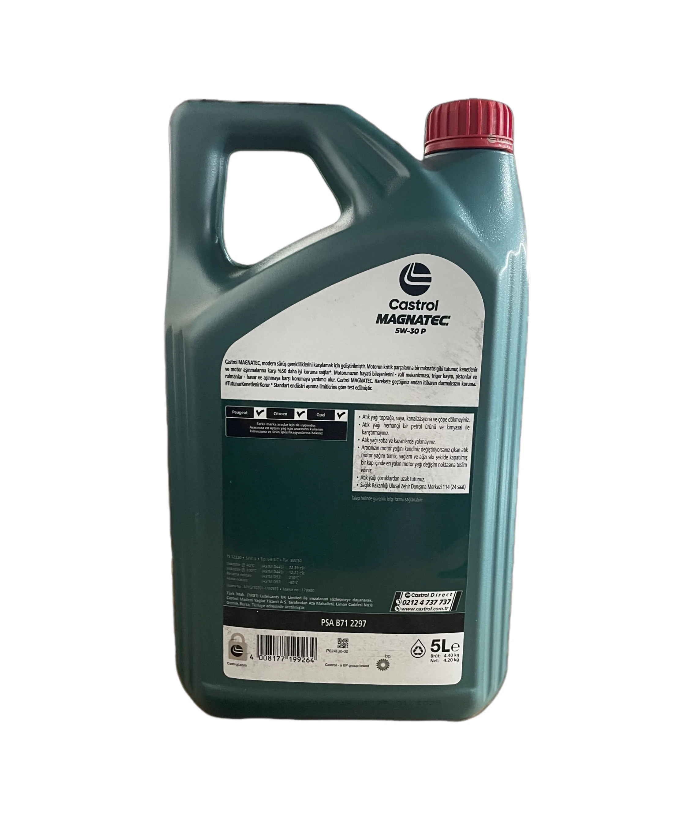 Castrol Magnatec 5w-30 P 5 Lt Motor Yağı - 2025