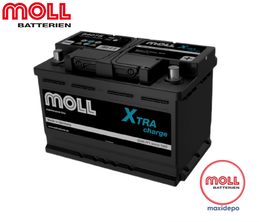 MOLL 12V 70 AH X-TRA CHARGE ALÇAK FORD-OPEL AKÜ 