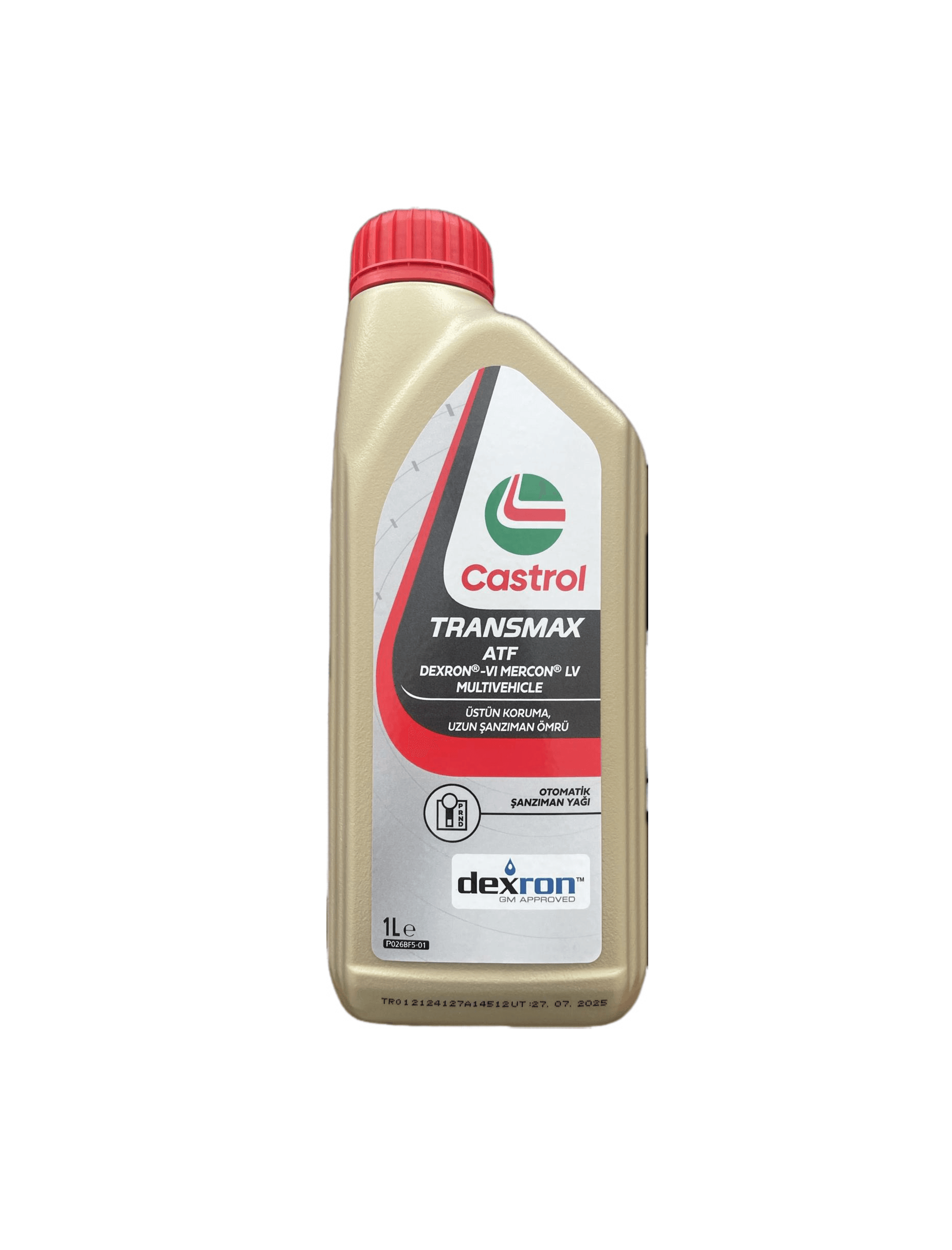 Castrol Transmax ATF Dextron-VI Mercon LV Multivehicle Şanzıman Yağı 1 Lt
