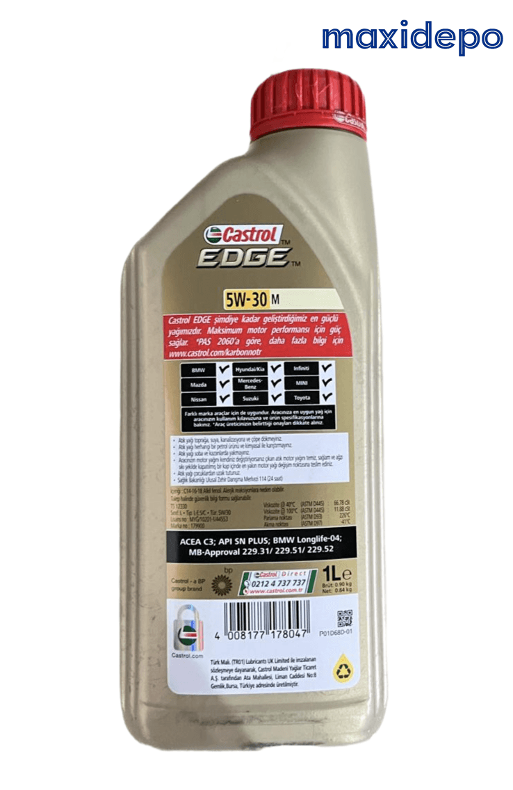 Castrol Edge 5w-30 M 1 Litre 2023 Ü.T