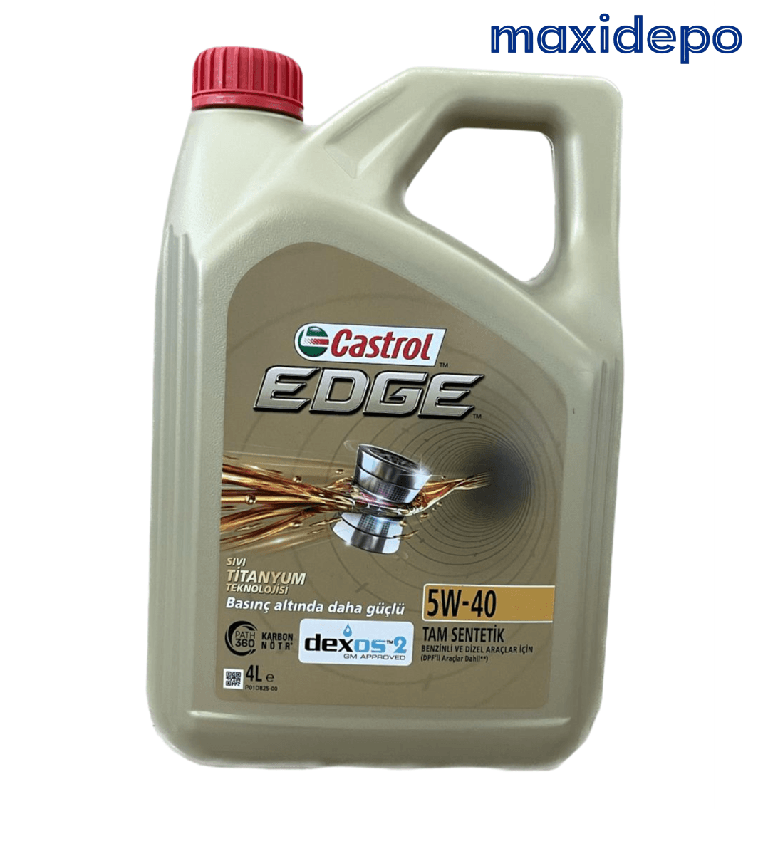 Castrol edge 5w-40 4 Litre 2024 Ü.T